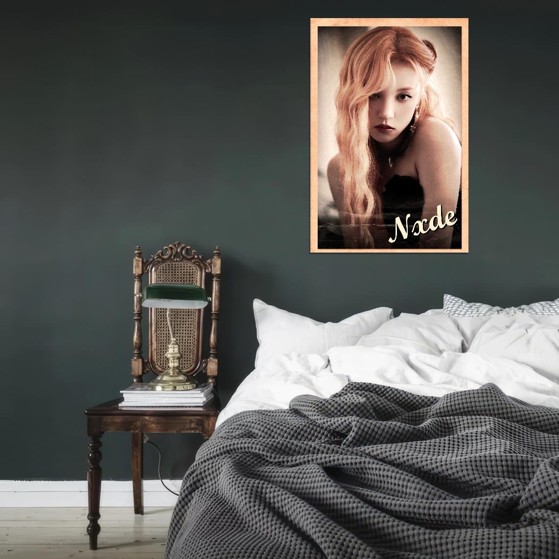(G)I-DLE Yuqi I love 2022 Album Nxde K-pop Art Music Poster