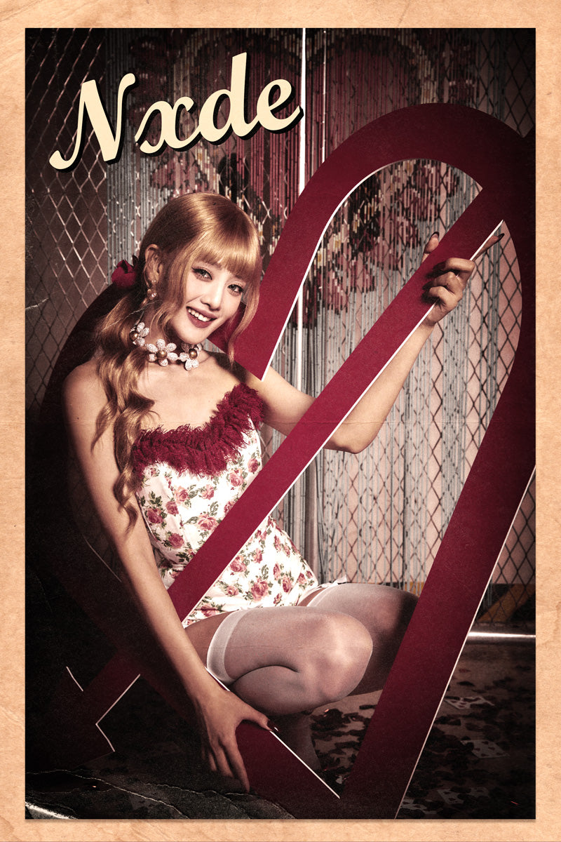 (G)I-DLE Minnie I love 2022 Album Nxde K-pop Art Music Poster