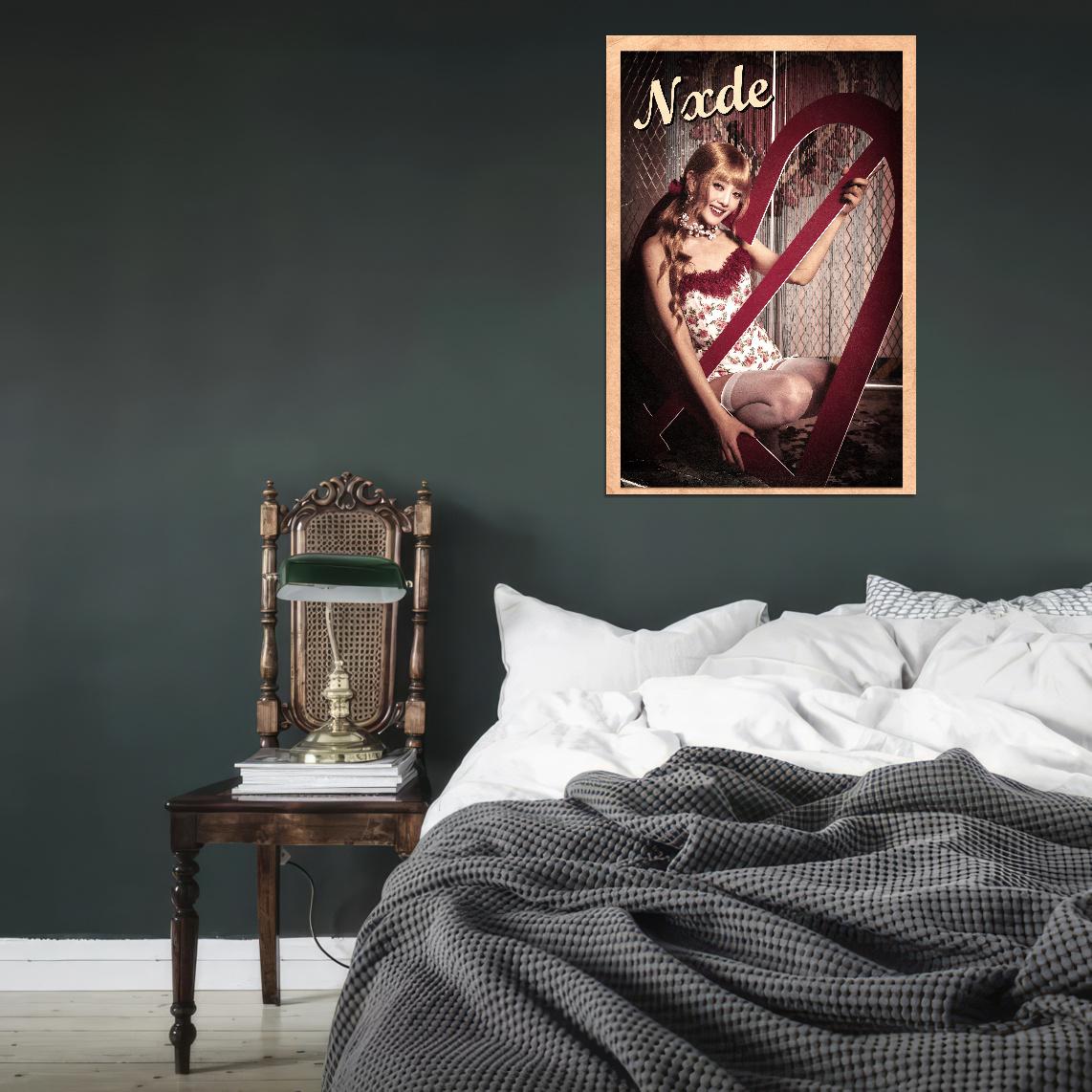 (G)I-DLE Minnie I love 2022 Album Nxde K-pop Art Music Poster