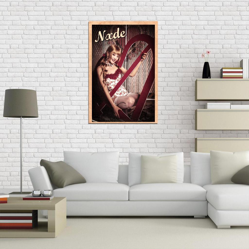 (G)I-DLE Minnie I love 2022 Album Nxde K-pop Art Music Poster