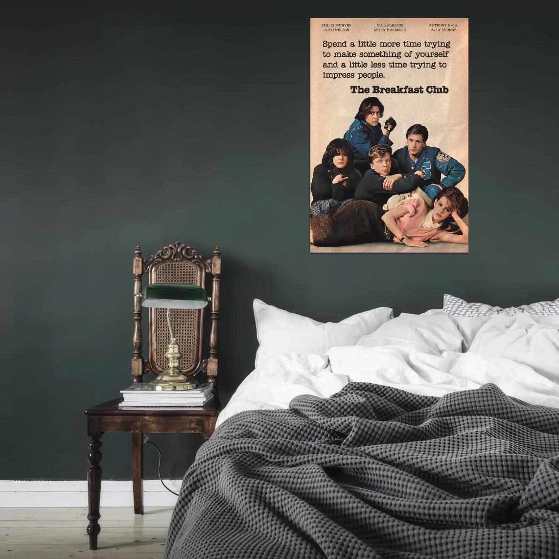 The Breakfast Club 1985 Quote Alternative Art Movie Poster