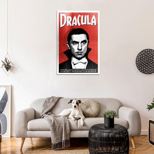 Dracula 1931 Horror Movie Vintage Art Movie Poster - xonomax