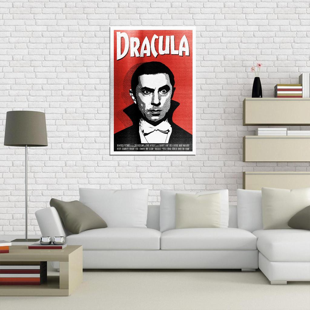Dracula 1931 Horror Movie Vintage Art Movie Poster