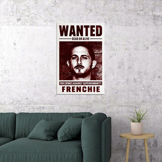 The Boys Frenchie Wanted Dead Or Alive Mugshot TV Series Poster - xonomax