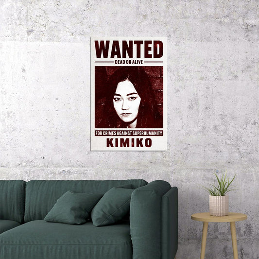 The Boys Kimiko Wanted Dead Or Alive Mugshot TV Series Poster - xonomax