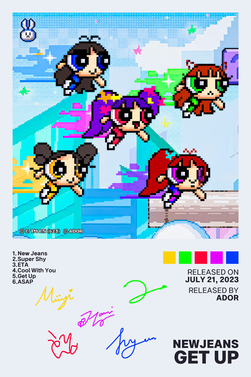 NewJeans ポスター　  Newjeans Poster Design :: Behance