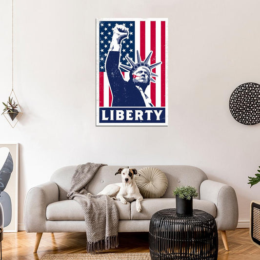 Donald Trump Fight For America Poster July 14 2024 USA Election Former President Attempt Print - xonomax