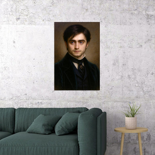 Daniel Radcliffe Celebrity Poster Funny Celebrity Wall Art Pop Culture Decor Faux Oil Painting Art Print - xonomax