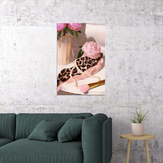 Coquette Wall Decor Romantic Feminine Wall Art Pink Posters For Room Aesthetic Feminine Bathroom or Bedroom Decor - xonomax