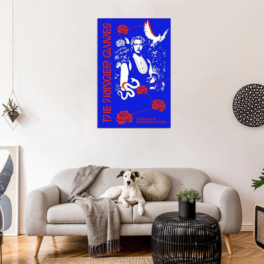 The Hunger Games The Ballad of Songbirds and Snakes Art Movie Poster - xonomax