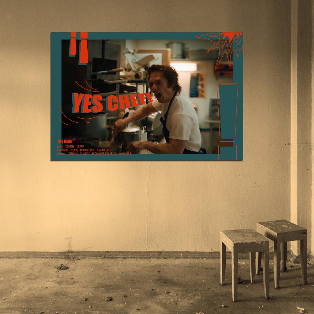 Yes Chef The Bear TV Series Art Poster