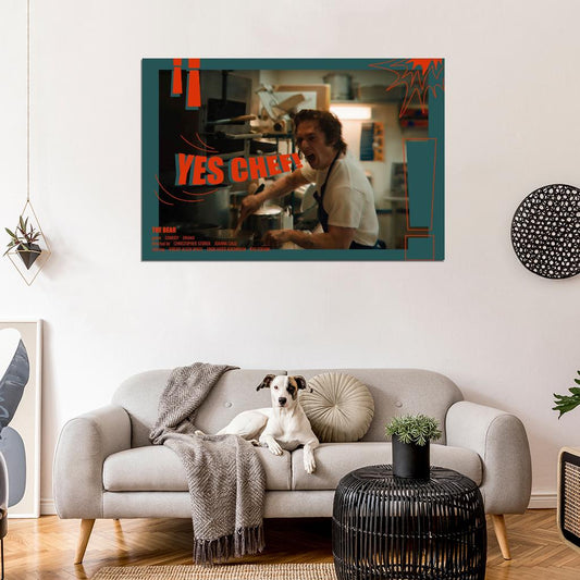 Yes Chef The Bear TV Series Art Poster - xonomax