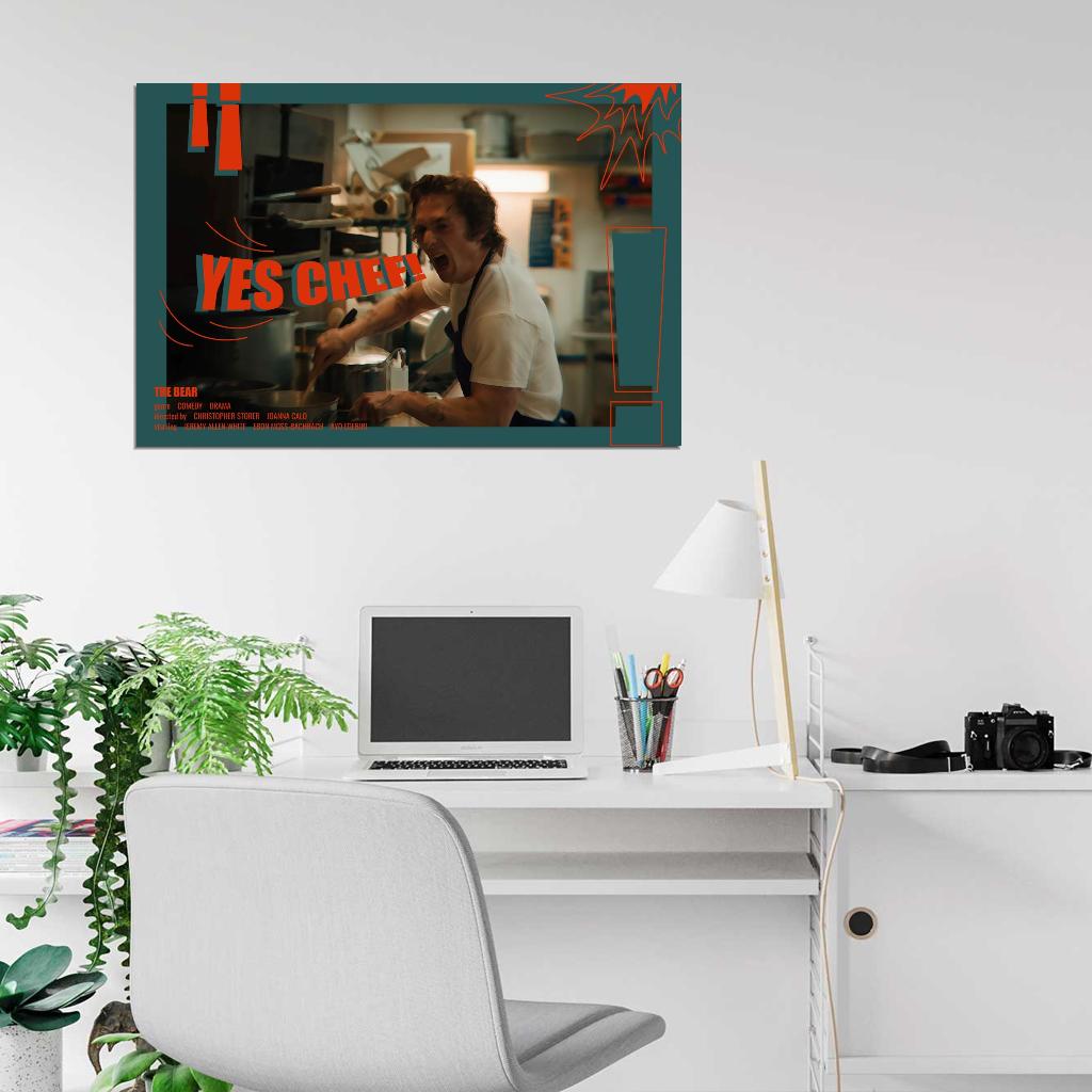 Yes Chef The Bear TV Series Art Poster