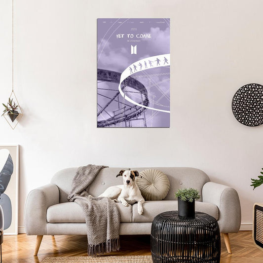 BTS Yet to Come in Cinemas K-Pop Music Band Art Movie Poster - xonomax