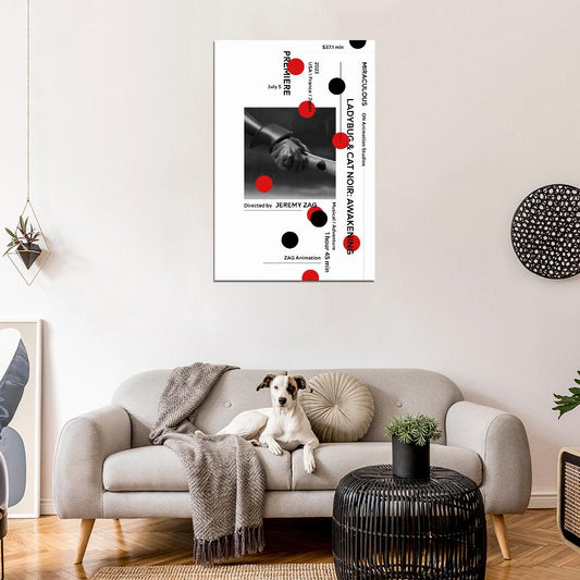 Ladybug & Cat Noir: The Movie 2023 TV Series Art Poster - xonomax