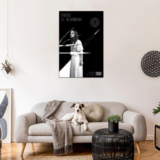 Pirates Of The Caribbean 2003 Art Movie Poster - xonomax