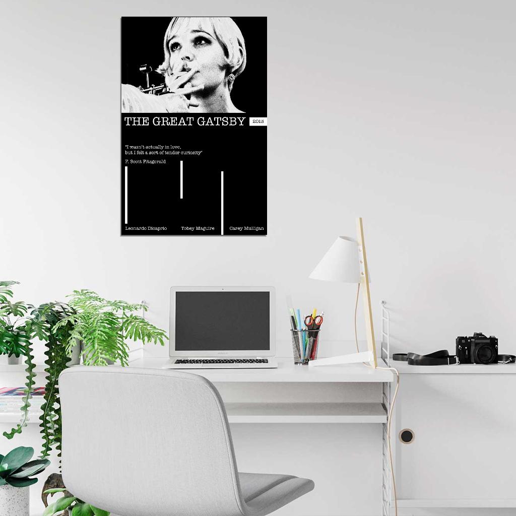 The Great Gatsby Daisy Buchanan 2013 Art Movie Poster