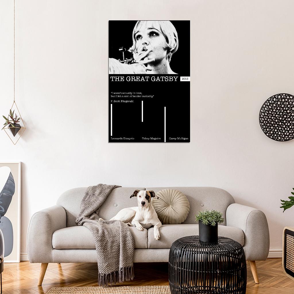 The Great Gatsby Daisy Buchanan 2013 Art Movie Poster