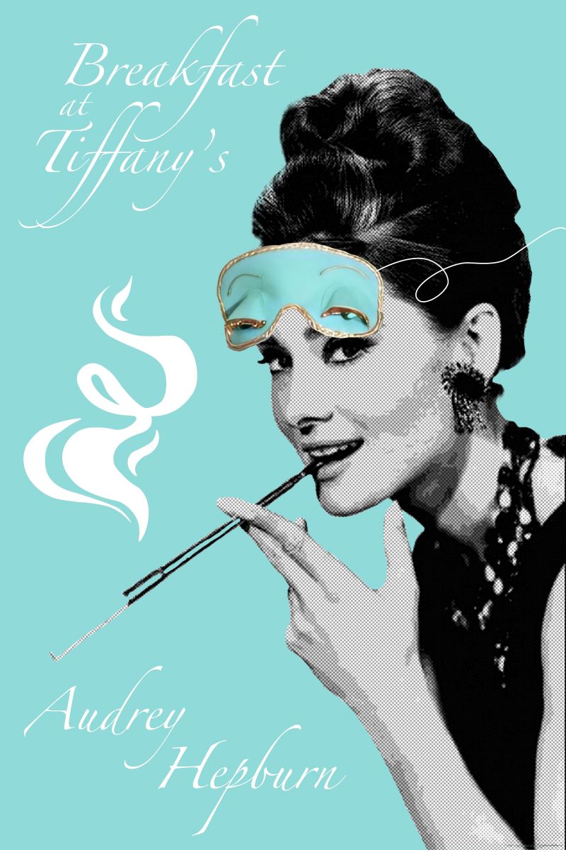 Breakfast At Tiffany's 1961 Art Movie Poster - xonomax