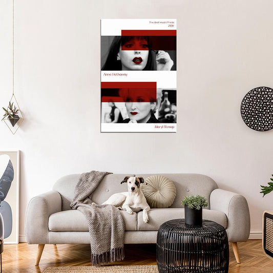 The Devil Wears Prada 2006 Art Movie Poster - xonomax