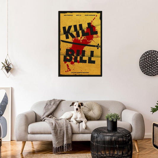 Kill Bill Quentin Tarantino 2003 Art Movie Poster - xonomax