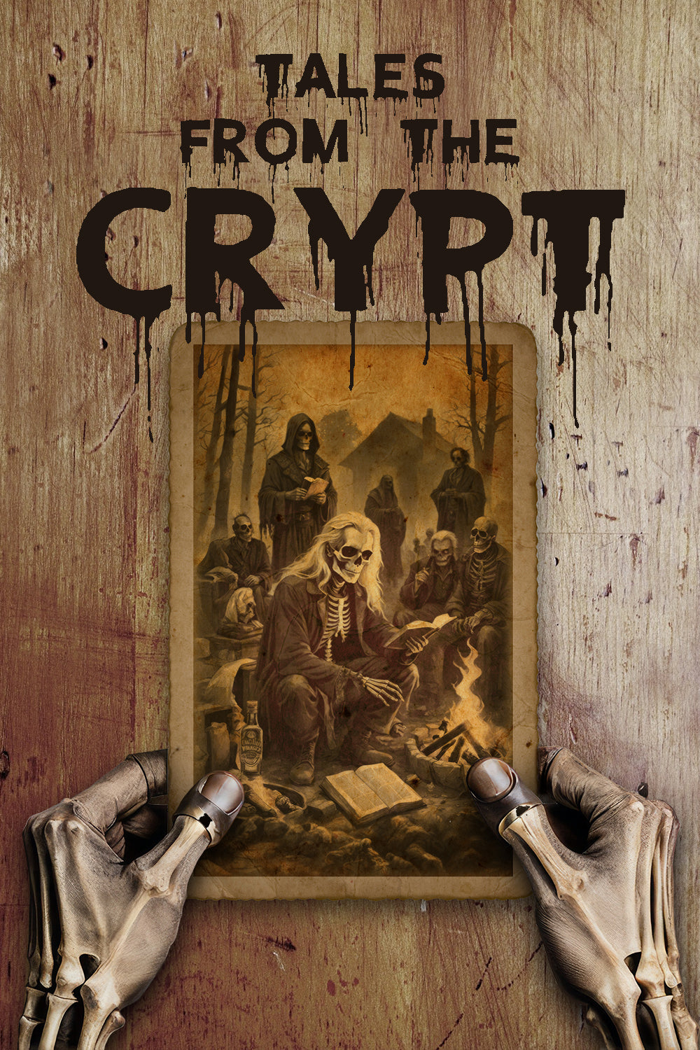 Tales from the Crypt 1989 - 1996 Movie Poster TV Series Robert Zemeckis Witchy Creepy Home Decor For Living Room Aesthetic Cool Theater Room Wall Art