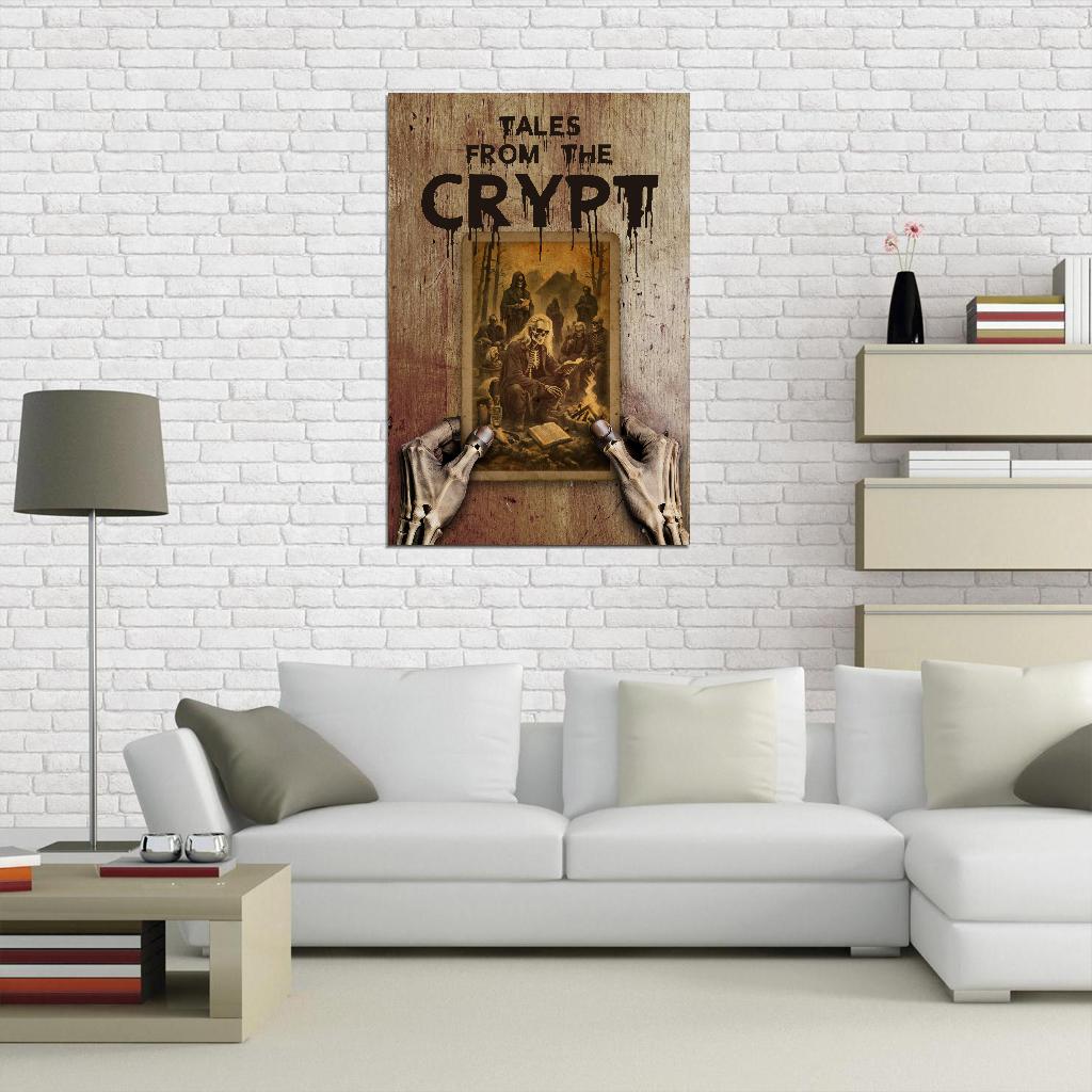 Tales from the Crypt 1989 - 1996 Movie Poster TV Series Robert Zemeckis Witchy Creepy Home Decor For Living Room Aesthetic Cool Theater Room Wall Art