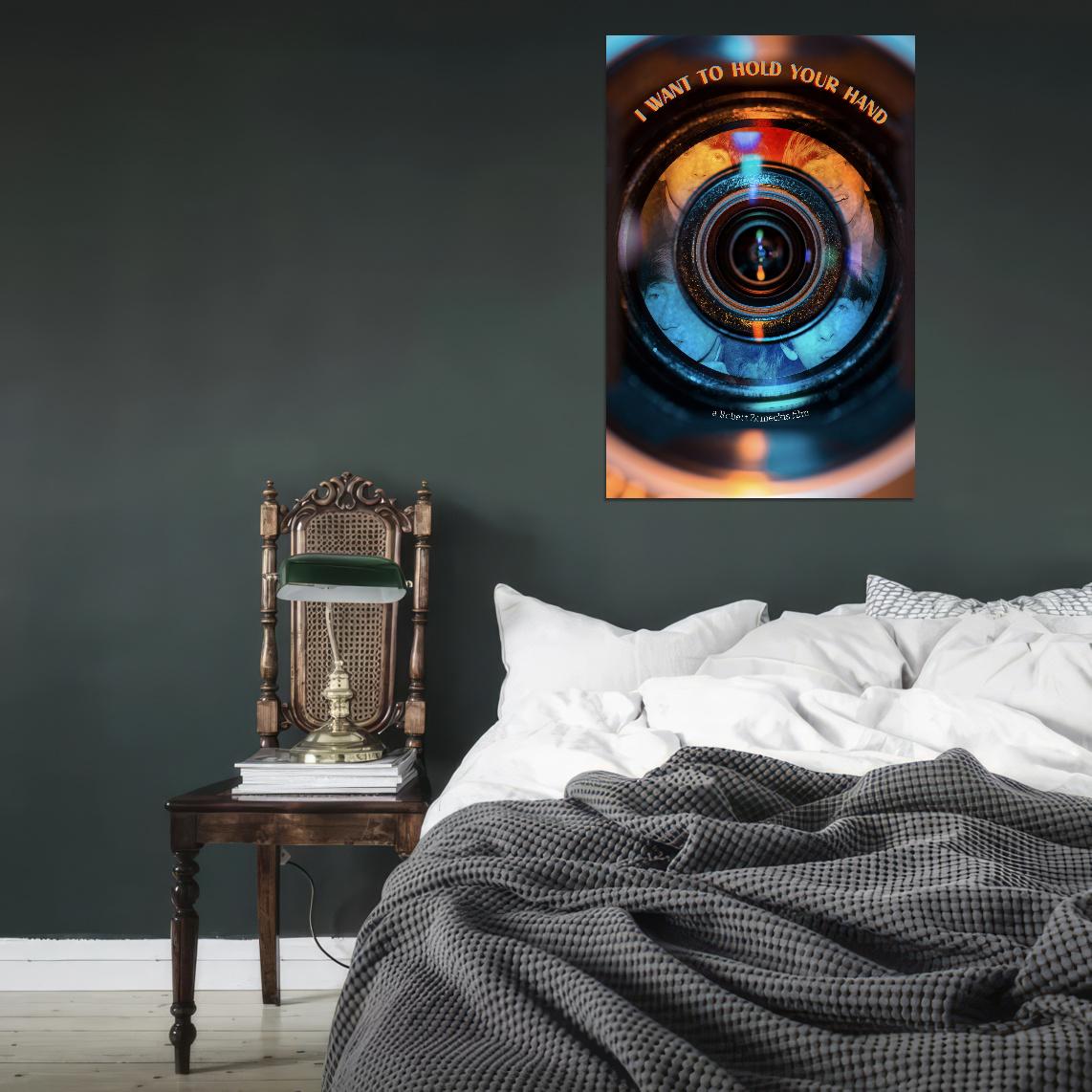 I Want to Hold Your Hand 1978 Movie Poster Robert Zemeckis Retro Musical Vintage Home Decor For Living Room Aesthetic Cool Theater Room Wall Art - xonomax