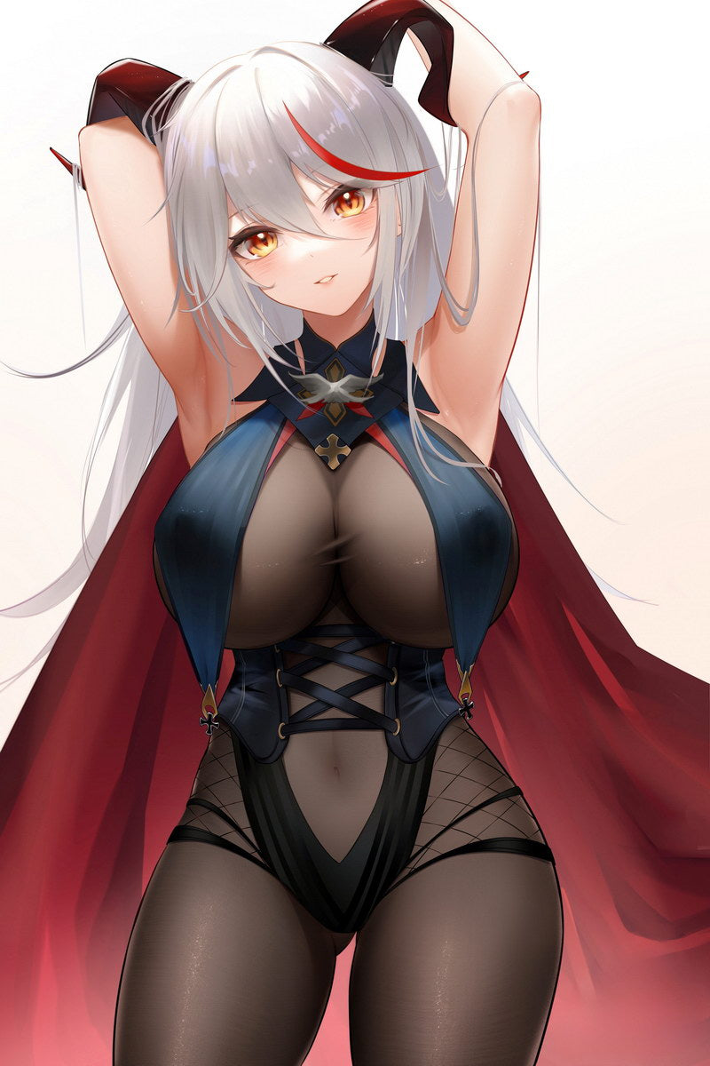 Azur Lane Aegir Military Sci-fi Video Game Anime Poster Manga Art - xonomax