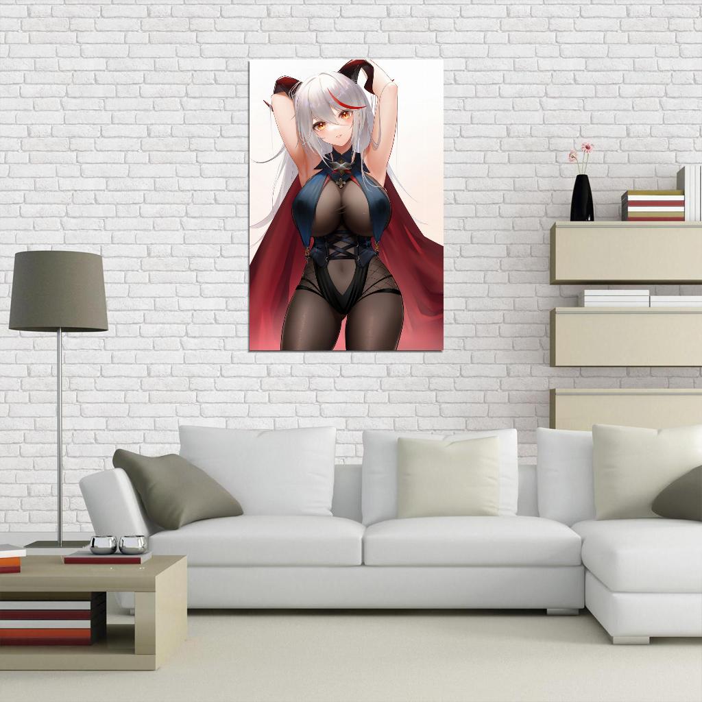 Azur Lane Aegir Military Sci-fi Video Game Anime Poster Manga Art - xonomax