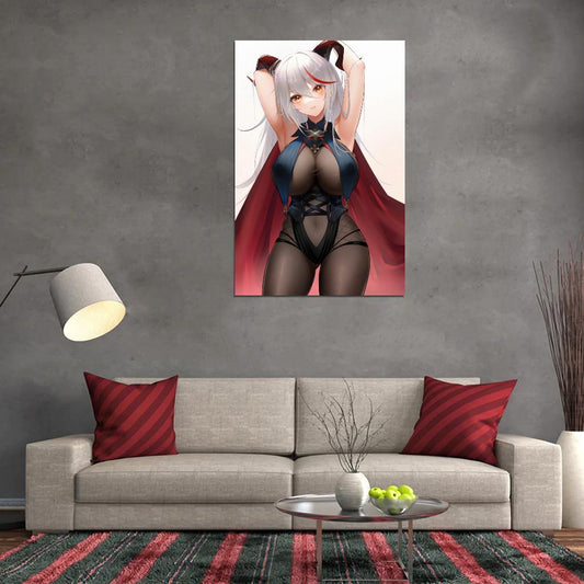 Azur Lane Aegir Military Sci-fi Video Game Anime Poster Manga Art - xonomax