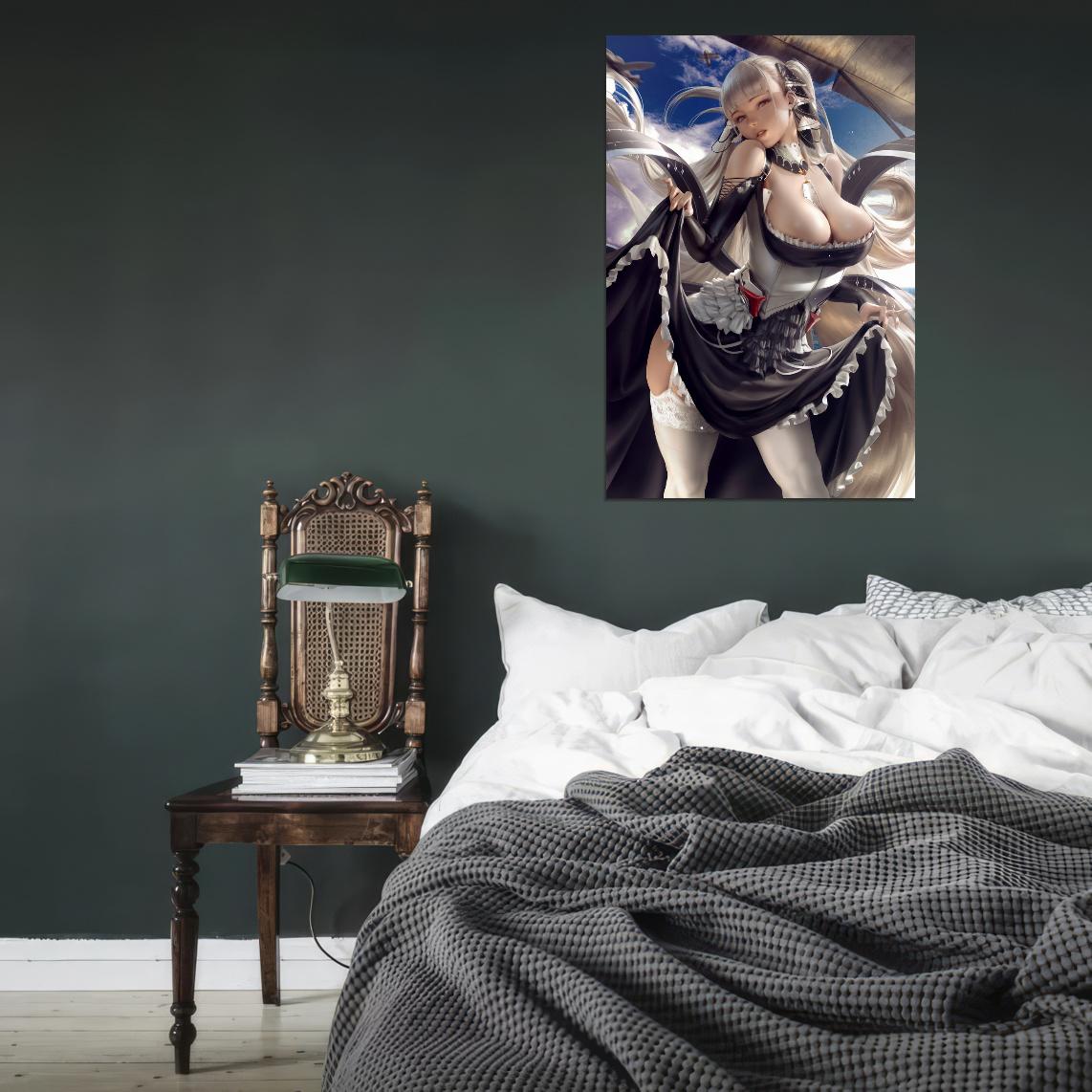 Azur Lane Formidable Military Sci-fi Video Game Anime Poster Manga Art - xonomax