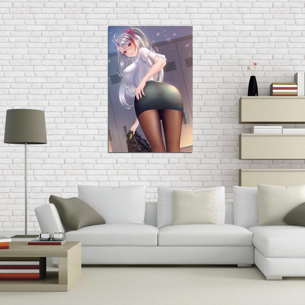 Azur Lane Prinz Eugen Military Sci-fi Video Game Anime Poster Manga Art Tights