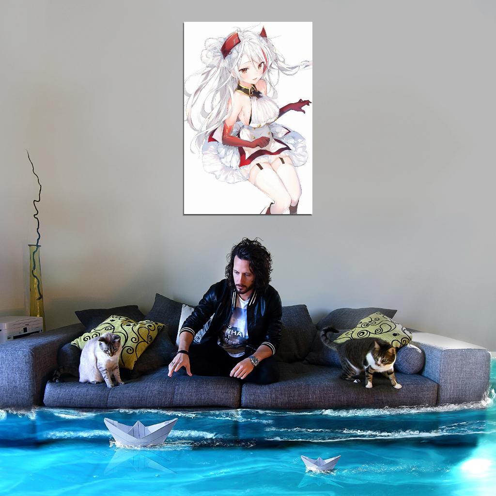 Azur Lane Prinz Eugen Military Sci-fi Video Game Anime Poster Manga Art