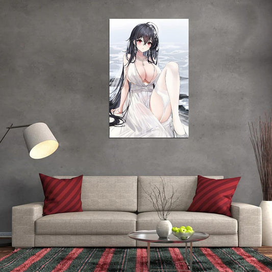 Azur Lane Taihou Military Sci-fi Video Game Anime Poster Manga Art Sexy - xonomax