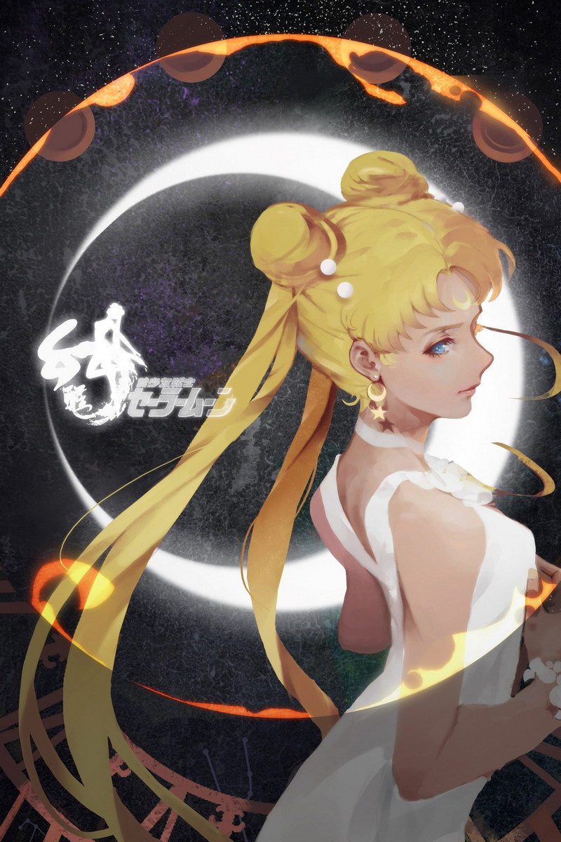 Bishoujo Senshi Sailor Moon Usagi Magical Girl Fantasy Anime Poster Manga Art