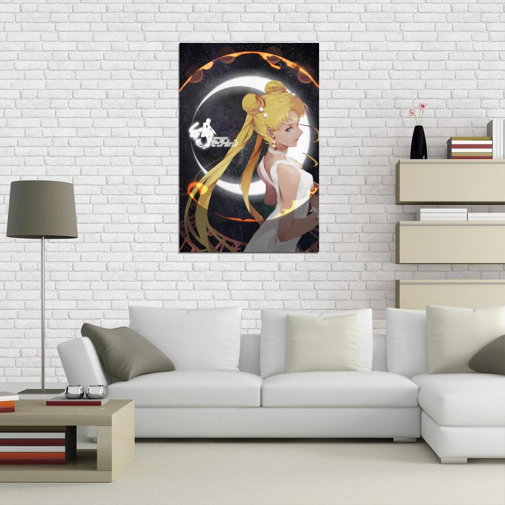 Bishoujo Senshi Sailor Moon Usagi Magical Girl Fantasy Anime Poster Manga Art