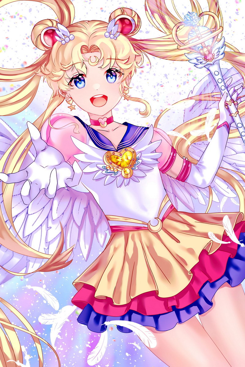 Bishoujo Senshi Sailor Moon Usagi Magical Girl Fantasy Anime Poster Manga Art