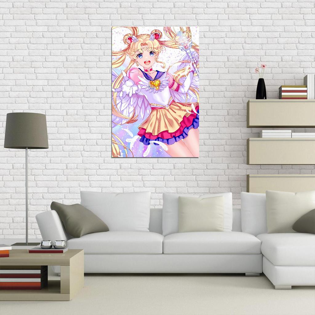 Bishoujo Senshi Sailor Moon Usagi Magical Girl Fantasy Anime Poster Manga Art