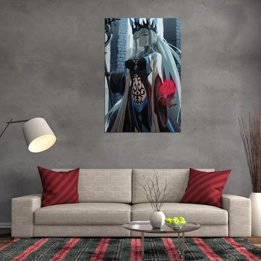 Fate Grand Order Morgan Le Fay Fantasy Action Video Game Anime Poster Manga Art - xonomax