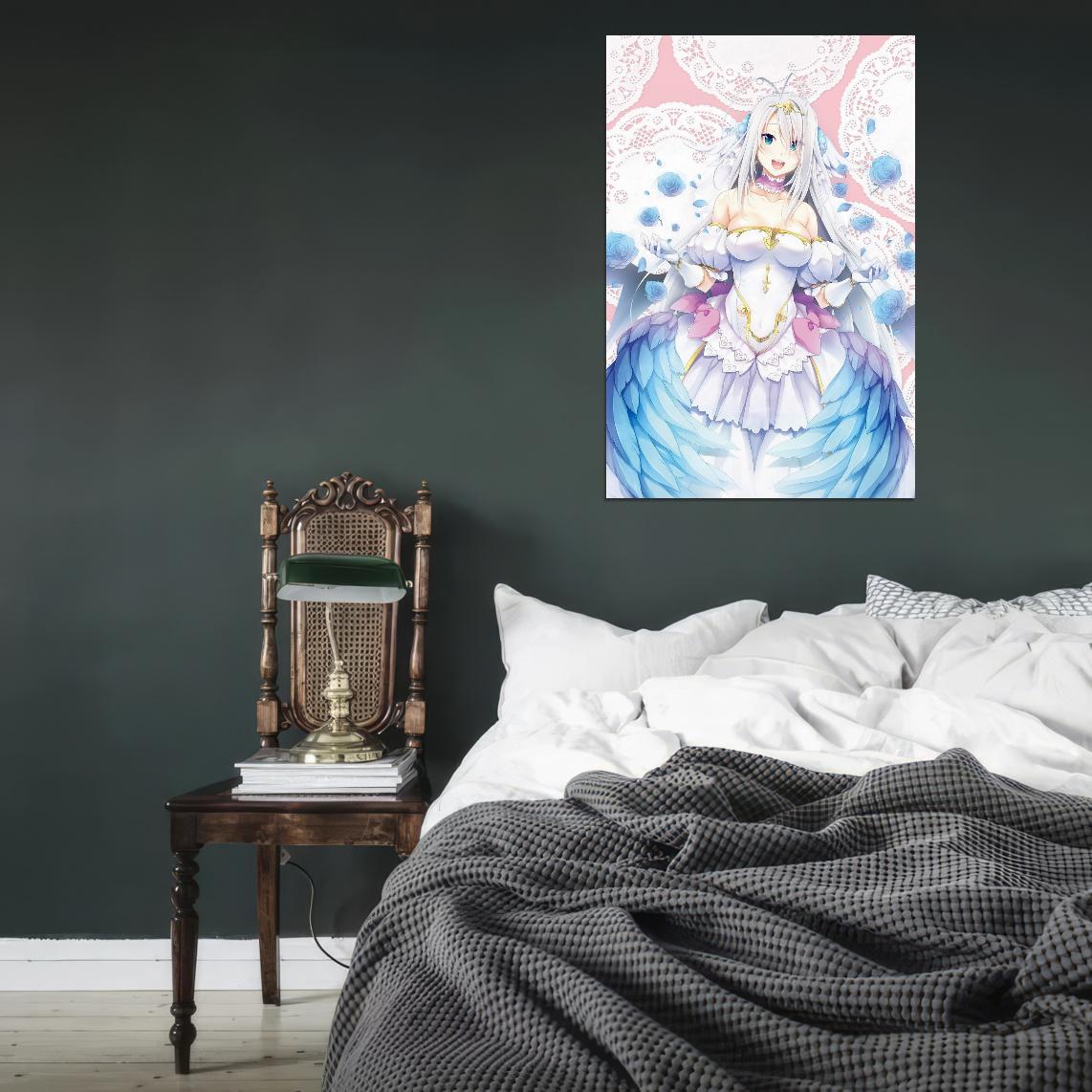 High School Dxd Rossweisse Girls Action Anime Poster Manga Art - xonomax