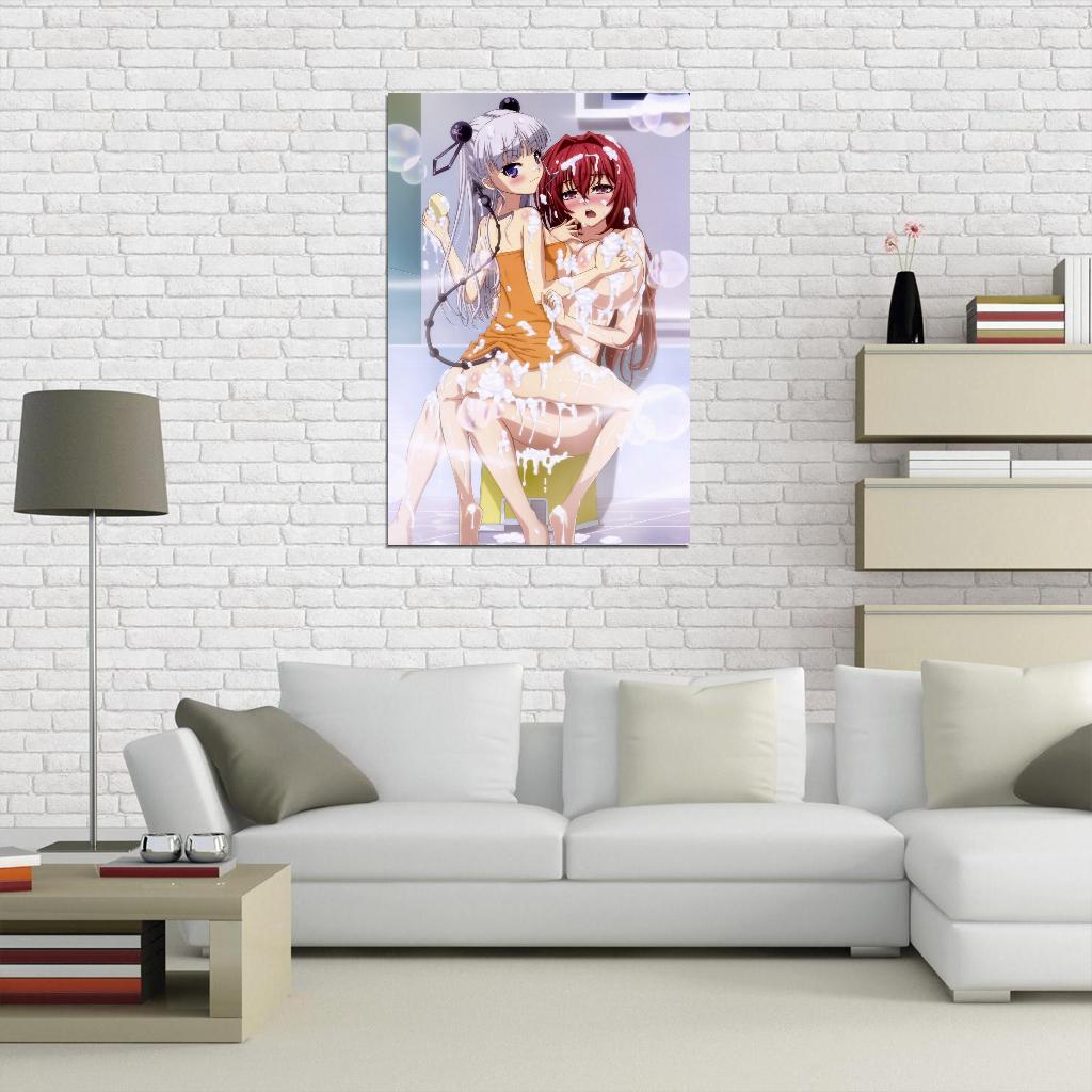 Shinmai Maou No Testament The Testament Of Sister New Devil Mio Naruse Maria Naruse Sexy Fantasy Anime Poster Manga Art - xonomax