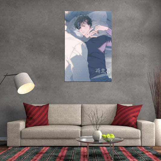 Hyperventilation Myongi Sunho Yaoi Boys Love Anime Poster Manga Art - xonomax