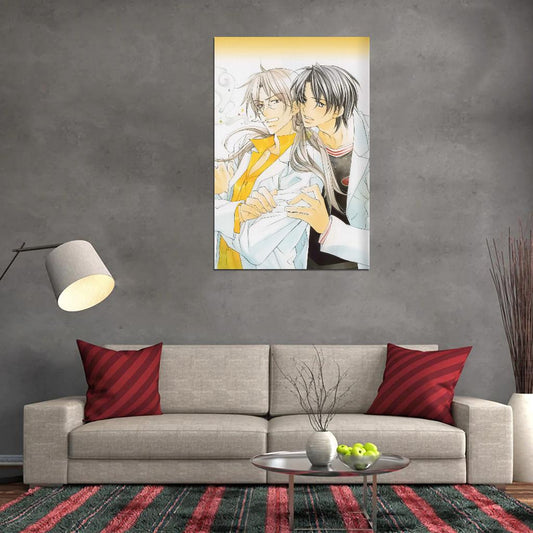 Koisuru Boukun The Tyrant Falls In Love Tetsuhiro Morinaga Souichi Tatsumi Yaoi Boys Love Anime Poster Manga Art - xonomax