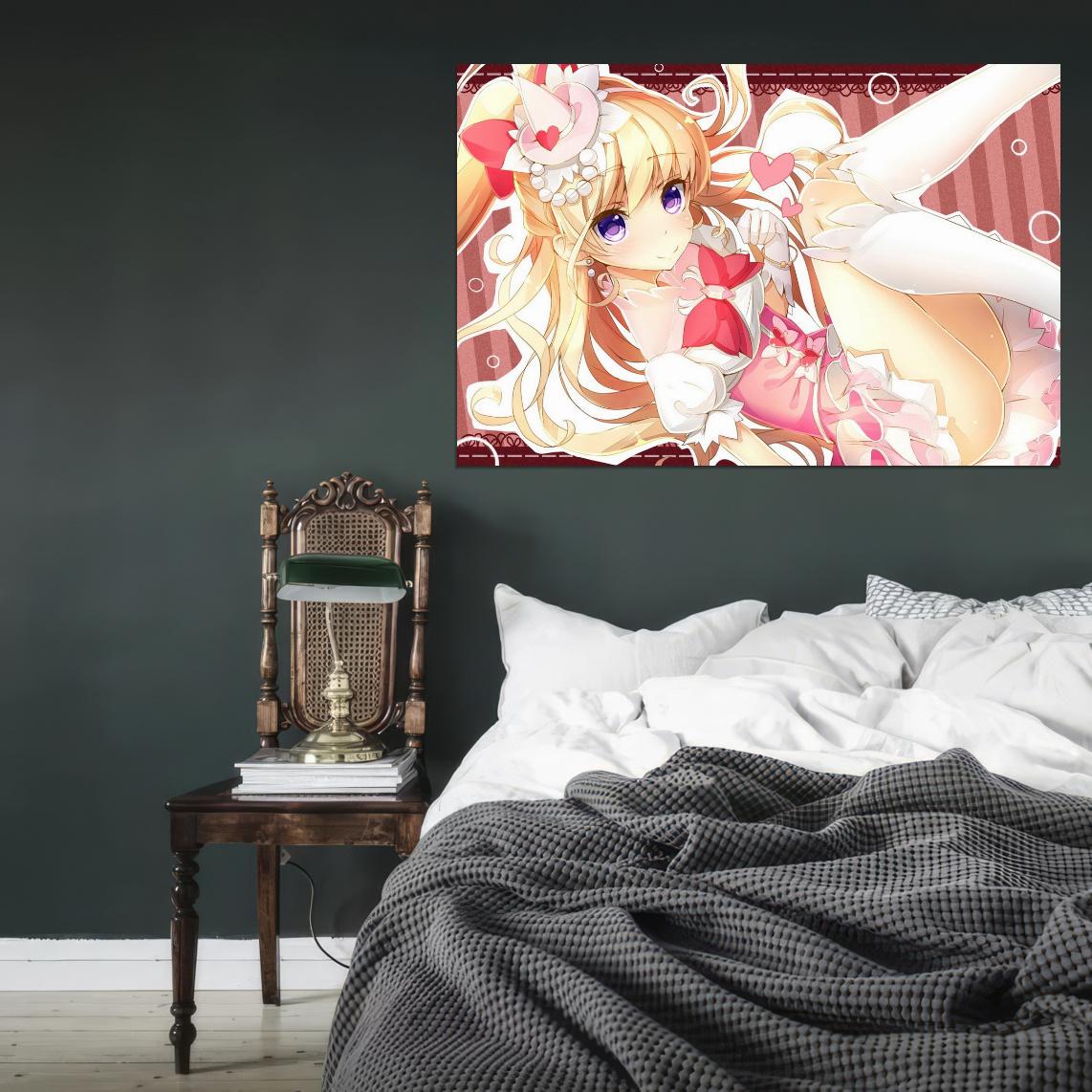 Fresh Pretty Cure! Fresh Precure Asahina Mirai Magical Girl Anime Poster Manga Art - xonomax