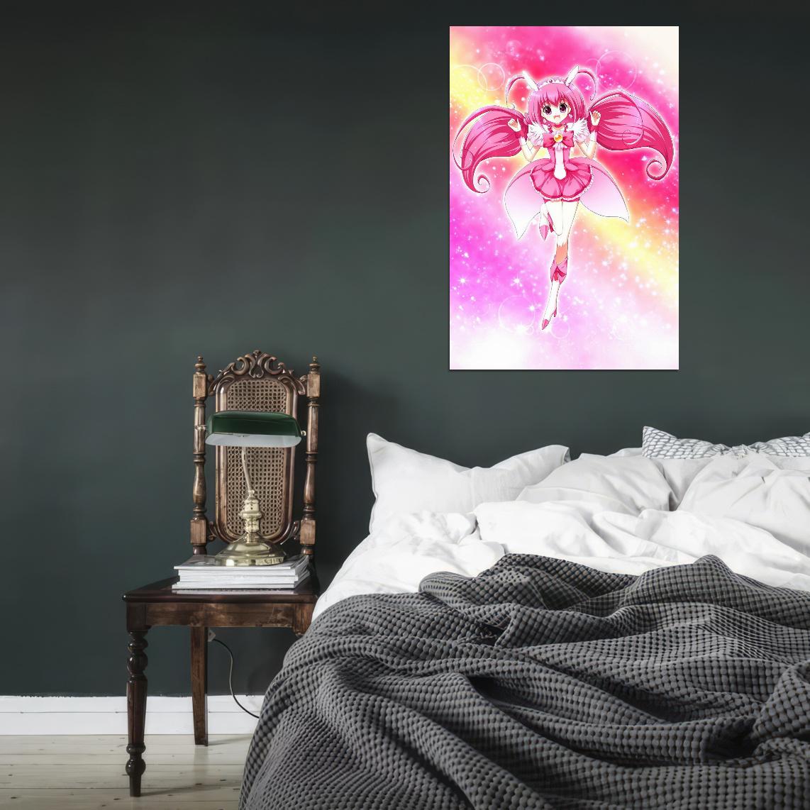Fresh Pretty Cure! Fresh Precure Hoshizora Miyuki Magical Girl Anime Poster Manga Art - xonomax
