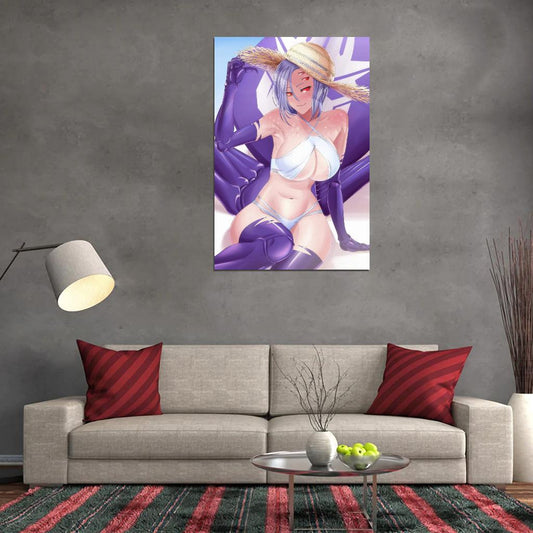 Monster Musume No Iru Nichijou Monster Musume Everyday Life With Monster Girls Rachnera Arachnera Anime Poster Manga Art Sexy - xonomax
