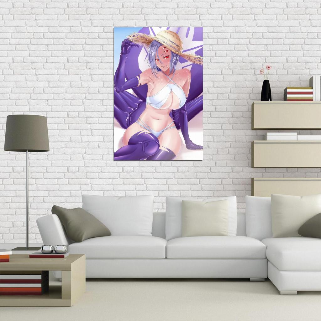 Monster Musume No Iru Nichijou Monster Musume Everyday Life With Monster Girls Rachnera Arachnera Anime Poster Manga Art Sexy