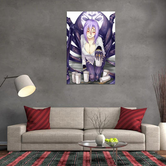 Monster Musume No Iru Nichijou Monster Musume Everyday Life With Monster Girls Rachnera Arachnera Anime Poster Manga Art Sexy - xonomax