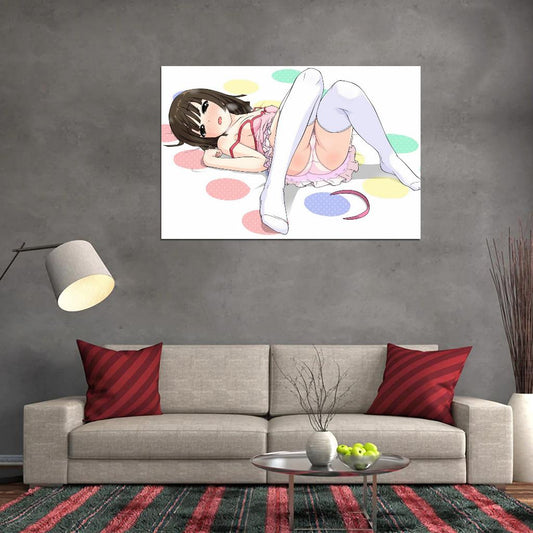 Monogatari Bakemonogatari Nisemonogatari Sengoku Nadeko Series Supernatural Romance Anime Poster Manga Art Loli - xonomax